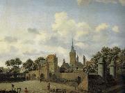 Jan van der Heyden Church of the landscape china oil painting artist